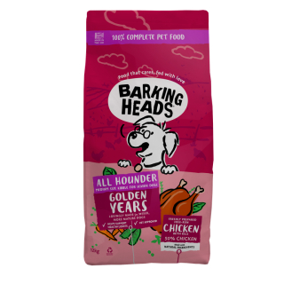 BARKING HEADS All Hounder Golden Years Chicken 12kg