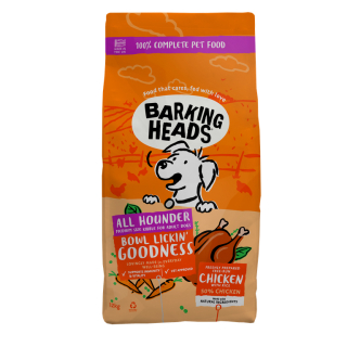 BARKING HEADS All Hounder Bowl Lickin Good Chick 12kg