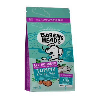 BARKING HEADS All Hounder Tummy Lovin' Care Fish 2kg